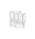 Square Glasses, Set of 4