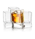 Square Glasses, Set of 4