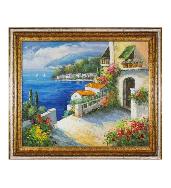 High Rise Bay with Crackle Frame, 26