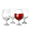 Stemmed Beer Glasses, Set of 4