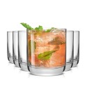 Short Drinking Tumbler Glasses - Set of 6