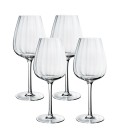 Rose Garden Red Wine Glass, Set of 4