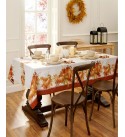 Autumn Pumpkin Grove Fall Rectangle Tablecloth 60