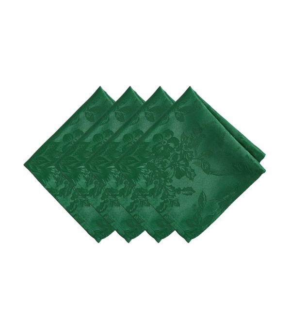 Jacquard Holiday Napkins, Set of 4