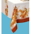 Autumn Pumpkin Grove Fall Rectangle Tablecloth 60