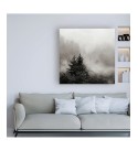 Rising Mist, Smoky Mountains Canvas Art - 15.5