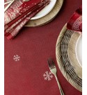 Engineered Jacquard Tablecloth, 60