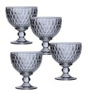 Crystal Dessert Bowl/ Champagne Glass, Set of 4