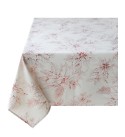 Glistening Metallic-Print Tablecloth, 60