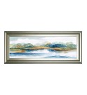 Blue Serenity Framed Print Wall Art, 18