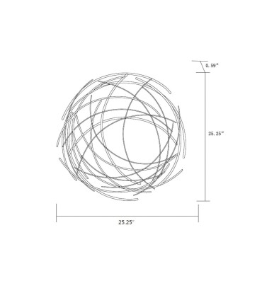 Abstract Iron Sticks...