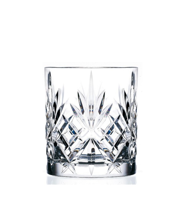 Crystal Double Old fashioned Glasses, Set of 6