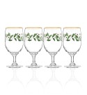 Holiday 4-piece Iced Beverage Glass Set