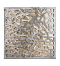 Polished Steel Leaf 3D Abstract Metal Wall Art, 32